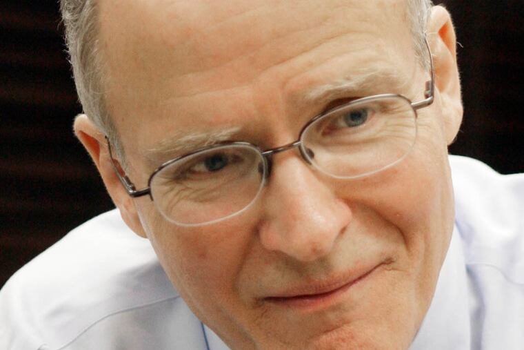 This April 18, 2008 file photo shows Recovery School District superintendent Paul Vallas in New Orleans. Illinois Gov. Pat Quinn announced Friday, Nov. 8, 2013 that he has selected Vallas, the former Chicago schools CEO and 2002 gubernatorial candidate, his running mate in 2014. The Chicago Democrat announced Vallas as his pick in an email. Vallas is currently the school superintendent in Bridgeport, Conn., where he’s been fighting to keep his job in a court battle waged by his critics. (AP Photo/Alex Brandon, File)