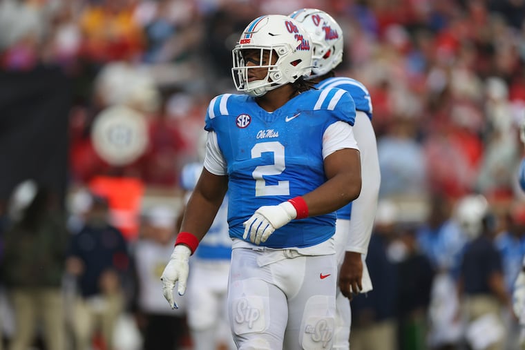 Mississippi defensive tackle Walter Nolen would seem to be a natural fit for the Eagles.