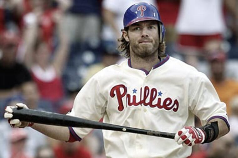 Many linked the Phillies' recent struggles to a feeling of overconfidence among the team. (Elizabeth Robertson / Staff Photographer)