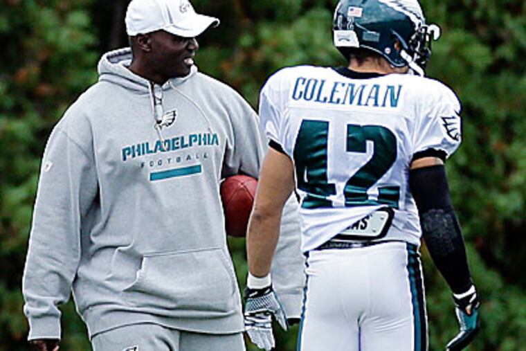 "It was tough because we didn't win," Todd Bowles said about his debut as Eagles defensive coordinator. (Matt Slocum/AP)