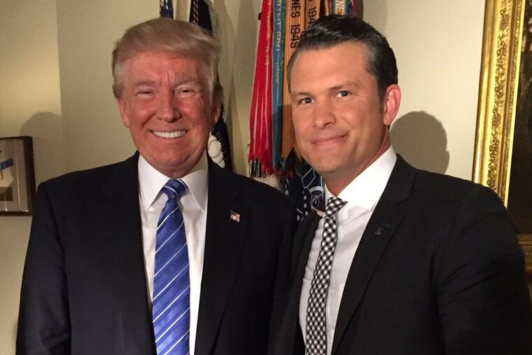President Trump is reportedly once again interested in plucking “Fox & Friends” weekend host Pete Hegseth from Fox News and adding him to his administration.