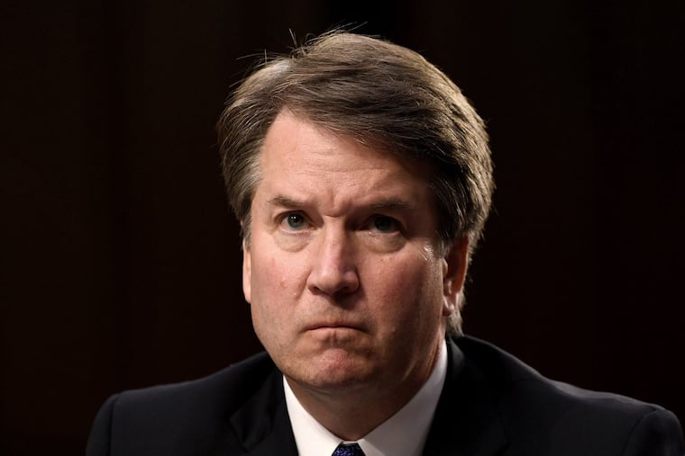 Supreme Court nominee Brett Kavanaugh testifies on the first day of his confirmation hearings before the Senate Judiciary Committee.
