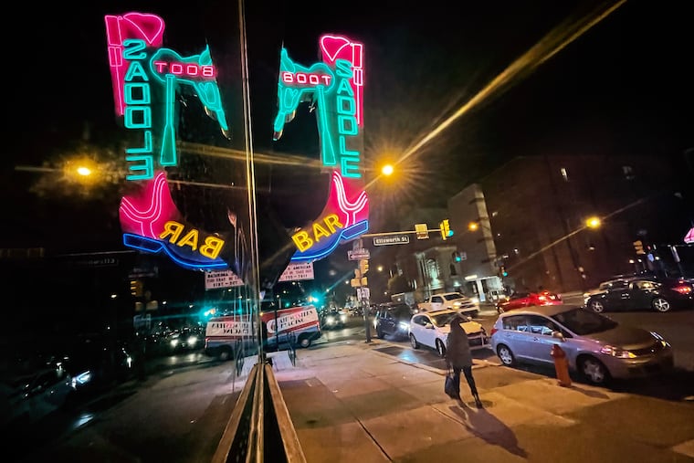 Solar Myth is now where Boot & Saddle stood on South Broad Street. The iconic neon sign is staying.