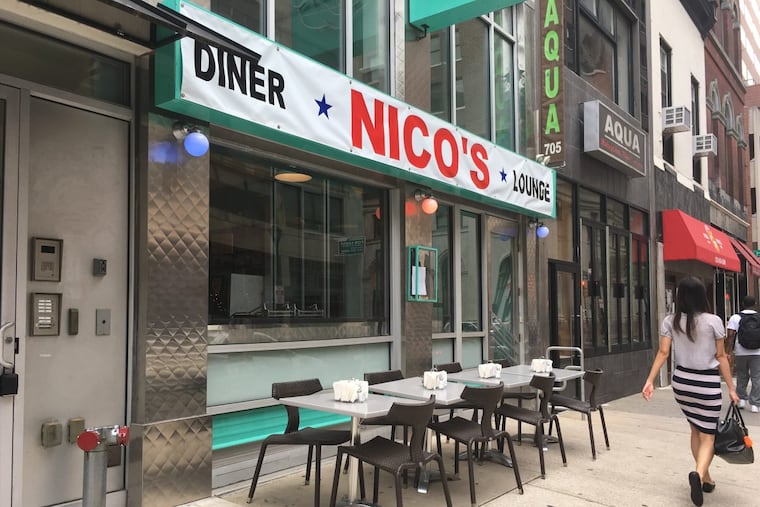 Nico’s Diner & Lounge operated briefly over the summer at 707 Chestnut St., sit of the former Rosa Blanca.