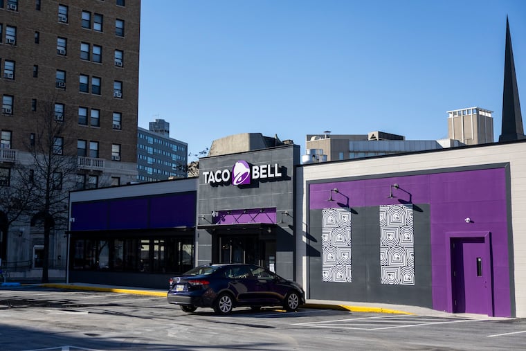 University City's new Taco Bell at 3901 Chestnut St. It replaced a Boston Market.