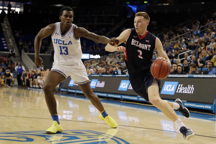 Dylan Windler (right) leads Belmont in scoring.