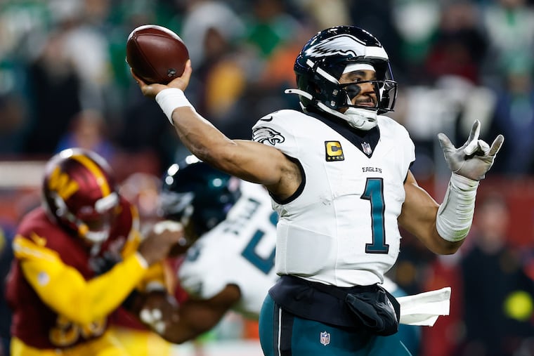 Jalen Hurts and the Eagles have put together a modest two-game winning streak, though concerns about the offense remain nationally.