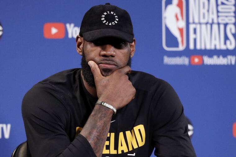 LeBron James, 33, led the NBA in minutes played this season.