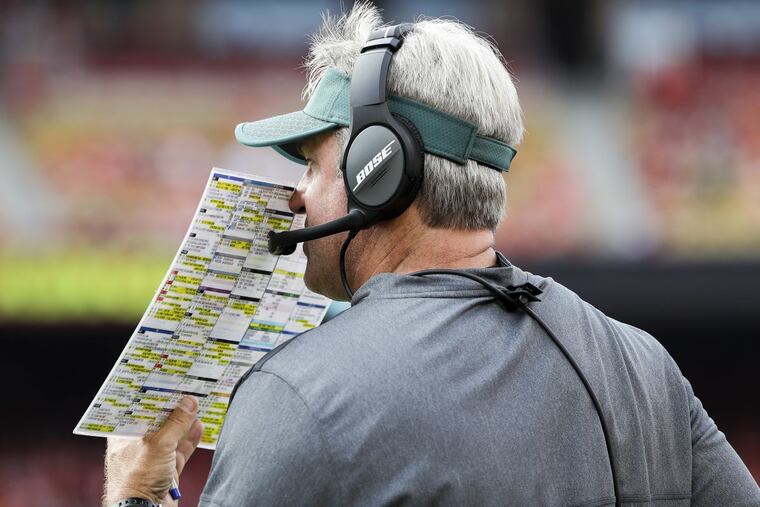 Eagles coach Doug Pederson