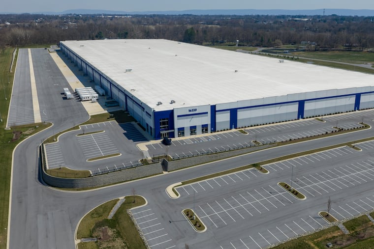 A proposed ICE detention center in a small community in western Maryland known as a destination for weekend bicyclists and Civil War history buffs in Williamsport, Md., Thursday, March 26, 2026.