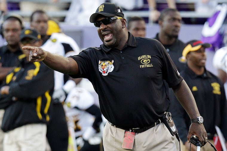 Grambling State coach Doug Williams during a game against TCU in 2012.