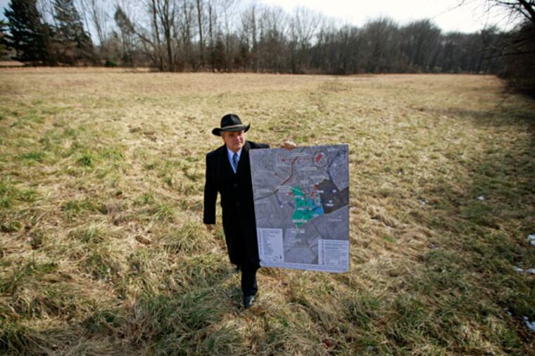 Jerry Hurwitz, president of the Princeton Battlefield Society. (DAVID SWANSON/Staff Photographer)