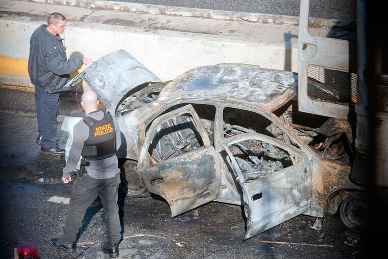 The highway was shut down between Interstates 95 and 76 for several hours after incident.