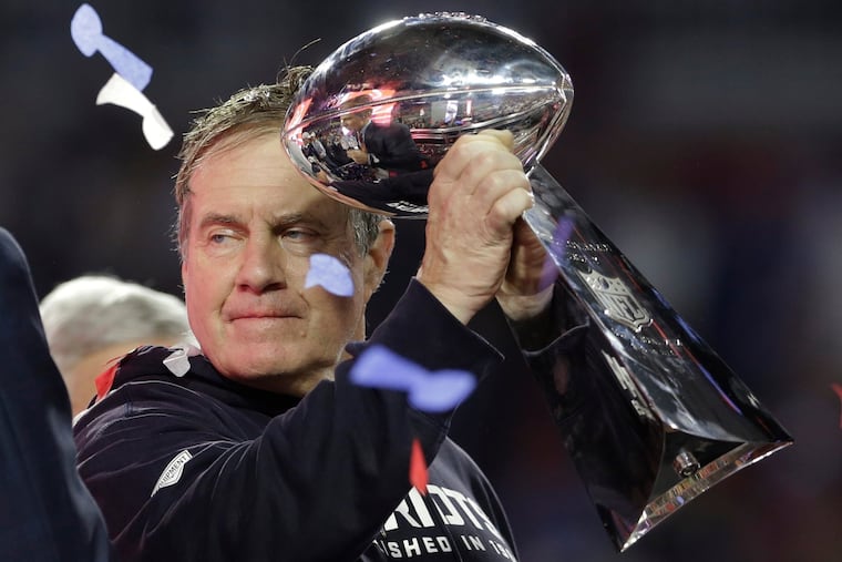 Bill Belichick won six Super Bowls as head coach of the Patriots.