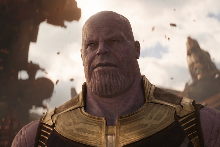 Josh Brolin as Thanos in "Avengers: Infinity War." MUST CREDIT: Marvel Studios.