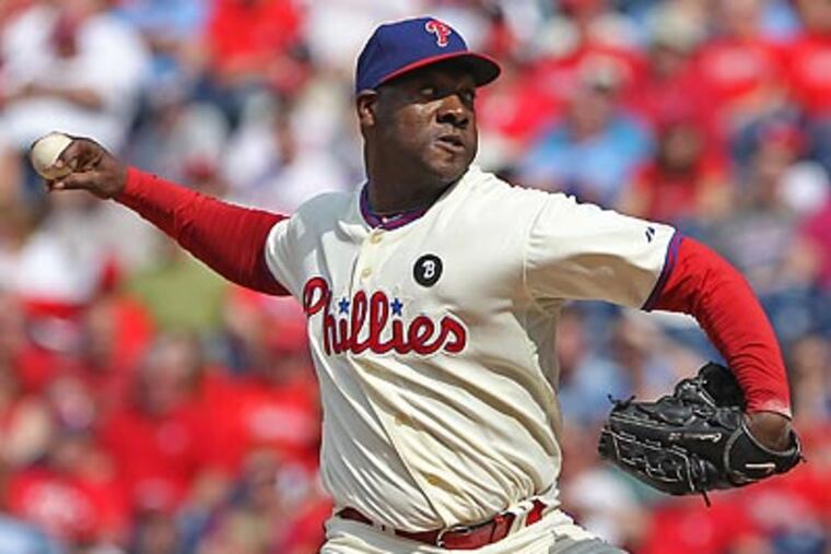 Jose Contreras has been placed on the 15-day disabled list with a shoulder injury. (Michael Bryant/Staff Photographer)