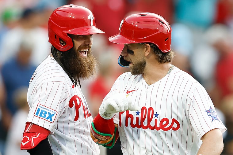 Brandon Marsh and Bryce Harper are among five Phillies selected to the All-Star Game.