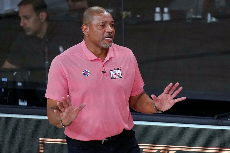 Coach Doc Rivers and the Sixers have to play catch-up due to the COVID-19 situation.
