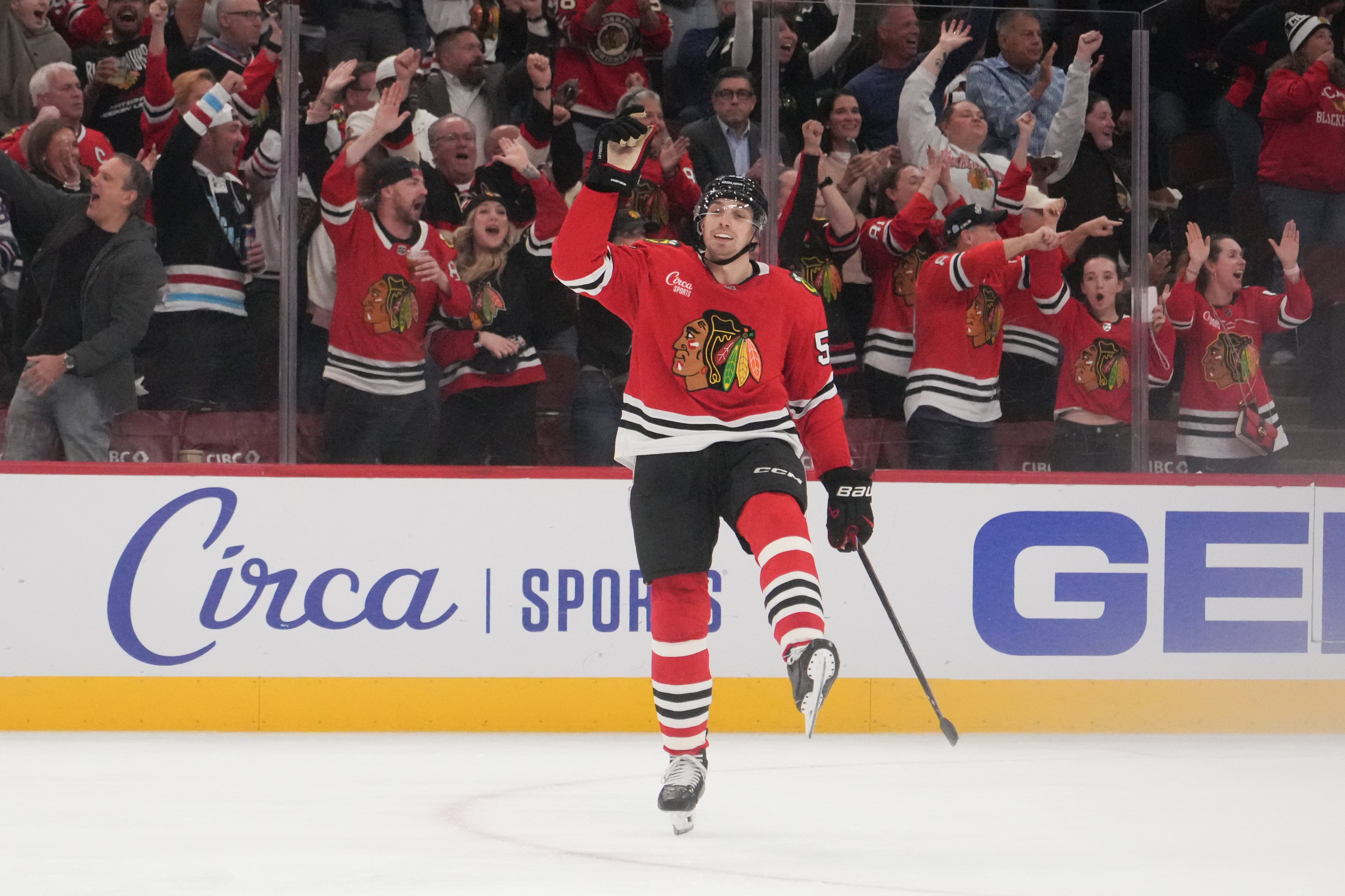 Rinzel and Frondell score, Blackhawks beat Blues 4-2 in Kane's return to Chicago