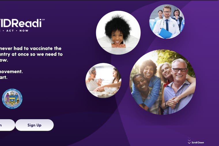 The City Council seal was included on Philly Fighting COVID's vaccine registration website, where many Philadelphians submitted personal health information until the city severed the partnership.