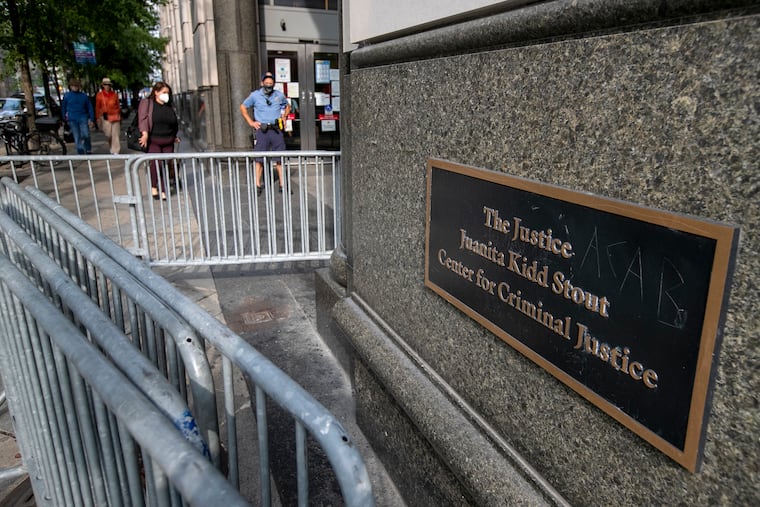 The Justice Juanita Kidd Stout Center for Criminal Justice.