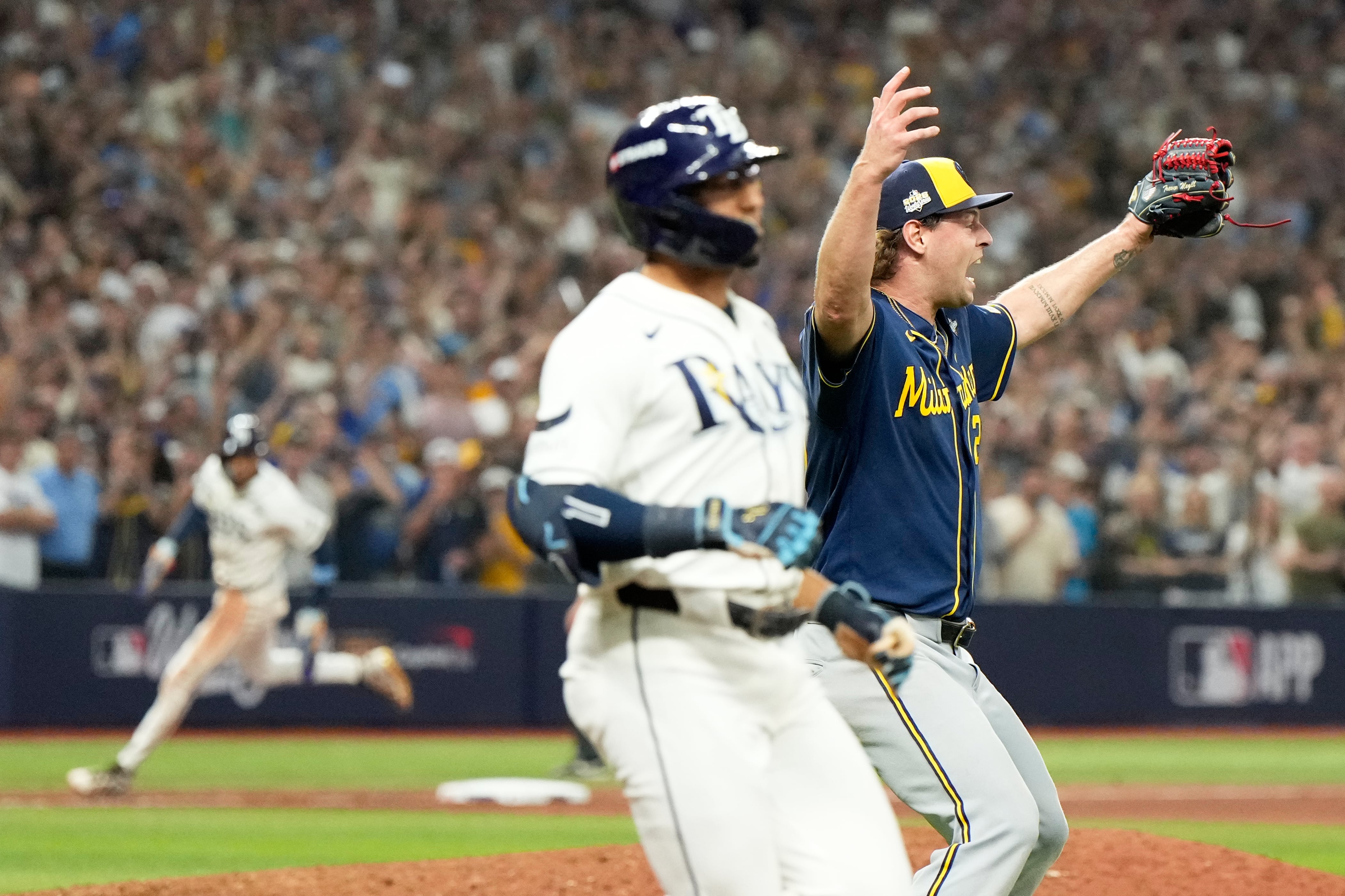 Rays become third team to lose first three World Series, joining Brooklyn Dodgers, Detroit Tigers
