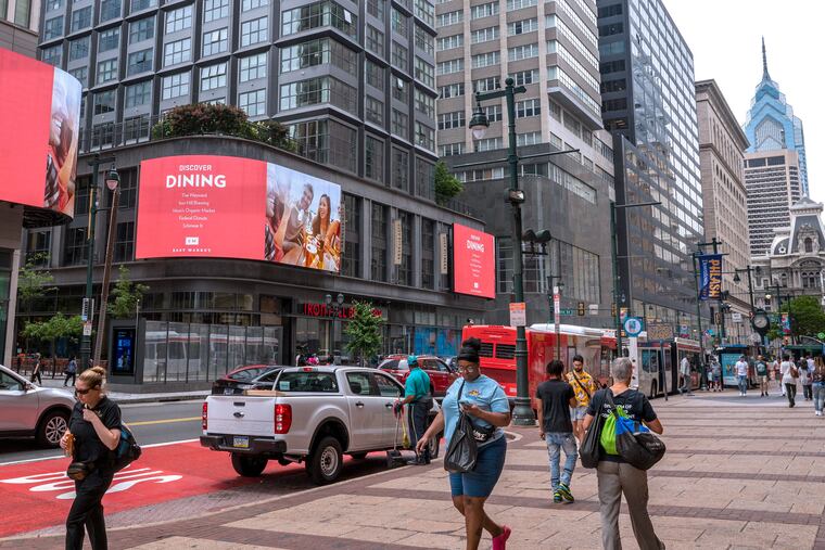 The mixed-use neighborhood development on East Market Street between 11th and 12th Streets in June 2023.