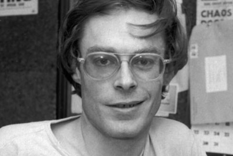FILE - This May 27, 1977 file photo shows Village Voice writer Alexander Cockburn in New York. Radical writer Alexander Cockburn, a longtime columnist for The Nation and editor of the political newsletter CounterPunch, died Friday, July 20, 2012 in Germany at age 71. (AP Photo/File)