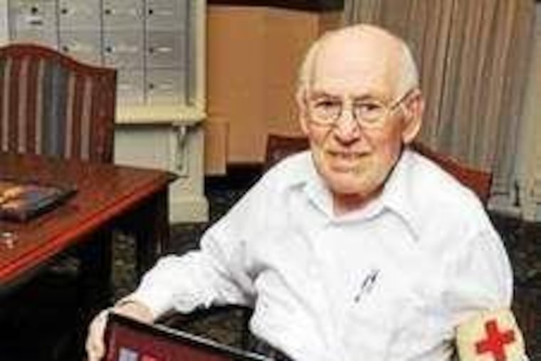 Dr. Frank L. Miller with his World War II medals, as seen in a Nov. 29, 2012 photo.