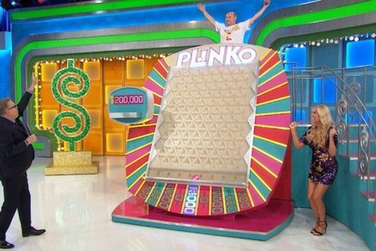 Drew Carey celebrates Freehold, N.J.,'s Michael Stouber on 'The Price is Right.'