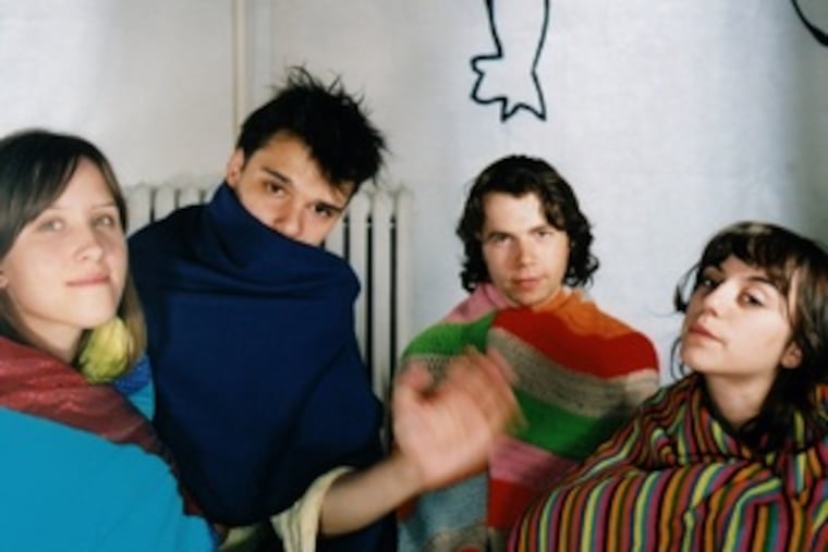 Dirty Projectors: Amber Coffman, Dave Longstreth, Brian McOmber and Angel Deradoorian.