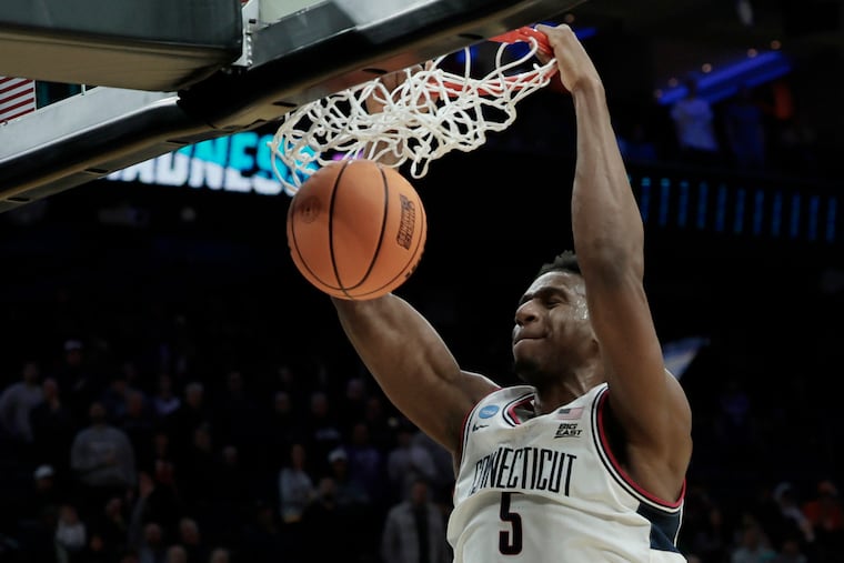 Tarris Reed Jr. was a star for UConn in its early-round games in Philadelphia. Now the Huskies are in the Final Four.