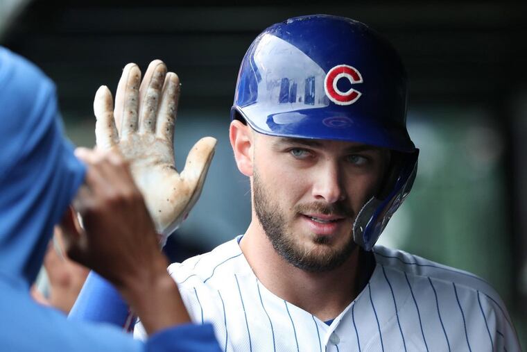 Chicago Cubs third baseman Kris Bryant is close friends with Phillies star Bryce Harper and could be traded before the offseason is over.