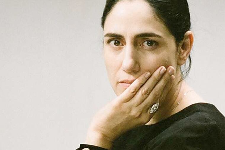 Ronit Elkabetz as an Israeli woman seeking a divorce from her devout husband in "Gett: The Trial of Viviane Amsalem." (Music Box Films)