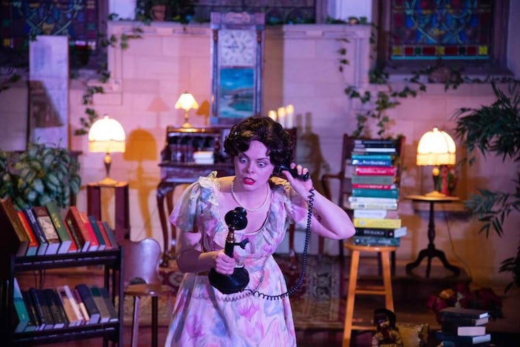 Brittany Holdahl in Elmer Rice's "Dream Girl," through Feb. 24 at Idiopathic Ridiculopathy Consortium.