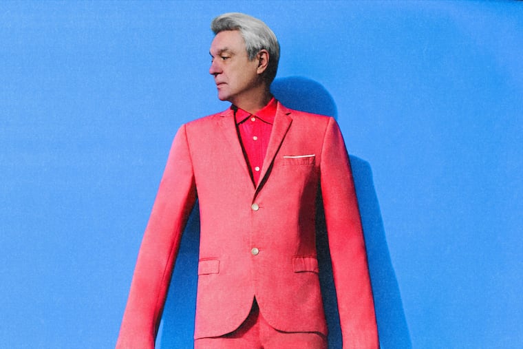 David Byrne brings his "Who Is the Sky Tour" to the Met Philly on Thursday, Friday, and Saturday.