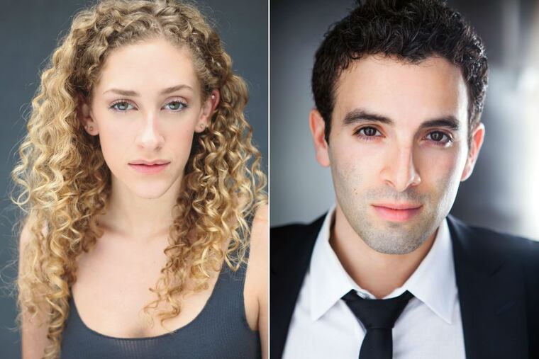 Left: Micaela Diamond; Right: Jarrod Spector.