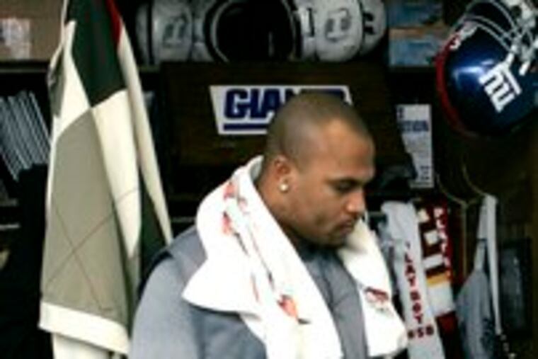 Linebacker Antonio Pierce has yet to be interviewed by police as to his role in the shooting of Plaxico Burress.