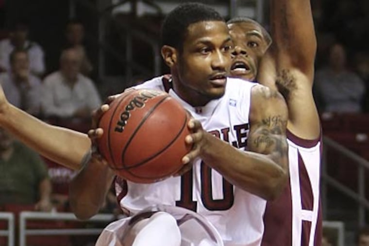 Ramone Moore, who played for Temple, will represent Team Philly on Sunday. (Steven M. Falk/Staff Photographer)