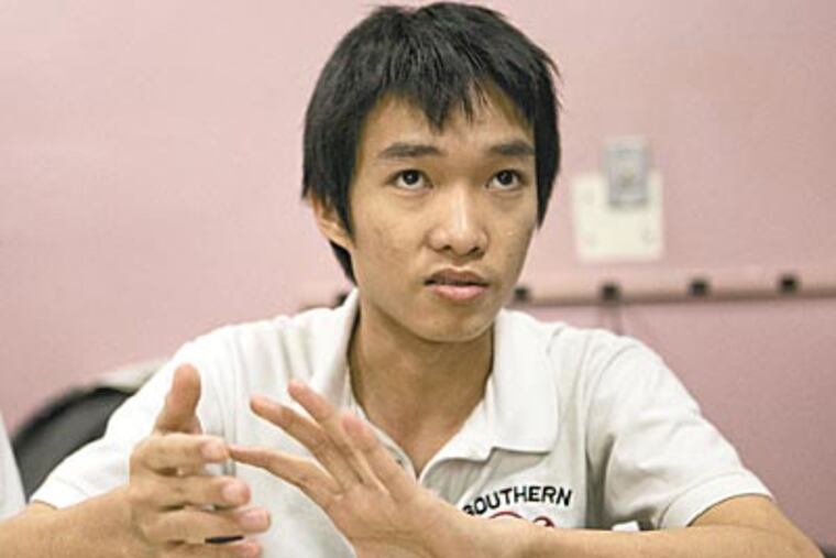 Bach Tong, 16, said he doesn’t understand the violence. School, said the 10th grader, “is supposed to be the safest place, besides home.” (David M Warren / Staff Photographer)