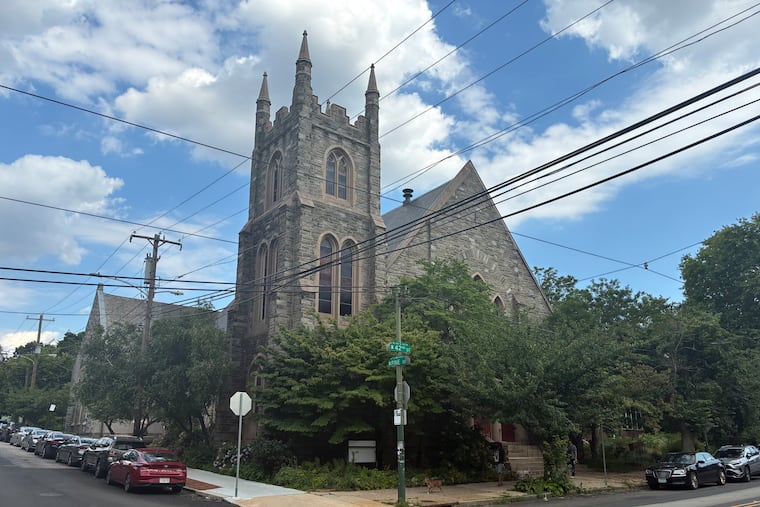 The church at 42nd and Pine Streets, which is now slated for conversion to apartments.