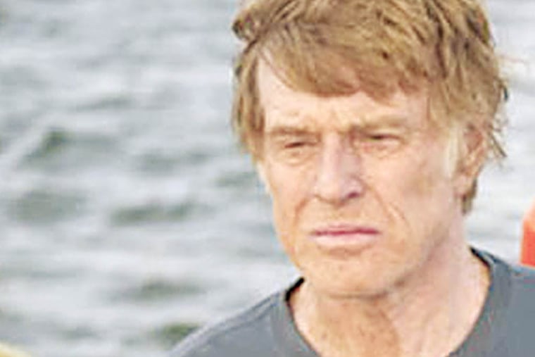 "All Is Lost," the upcoming action drama movie starring Robert Redford.