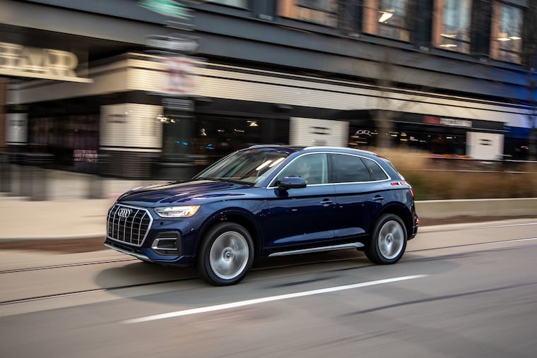 The 2021 Audi Q5 gets some exterior refinements for the model year, along with a bit more horsepower.