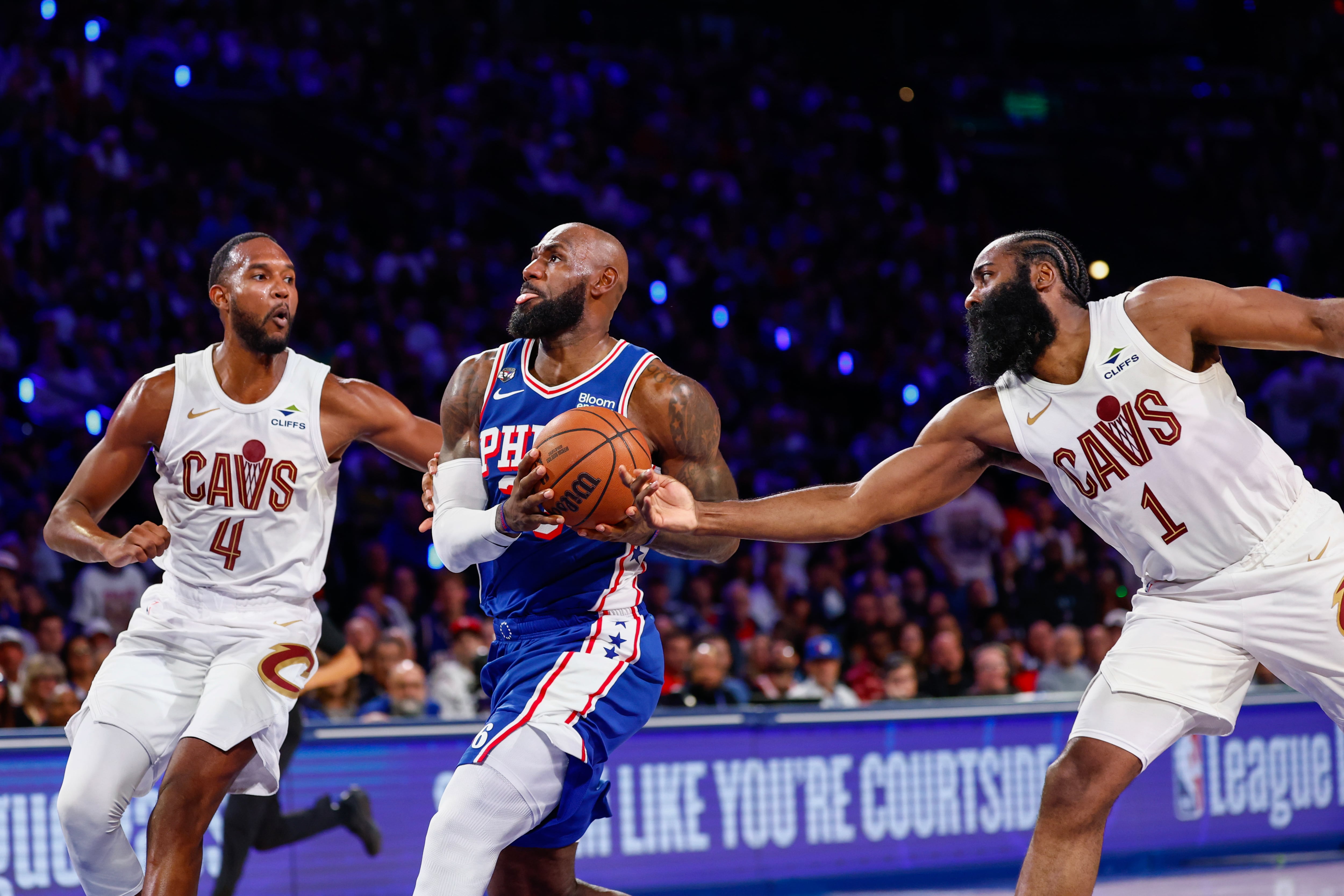 Sixers beat Cavaliers, 114-106, after trailing by 29 points in wild home opener