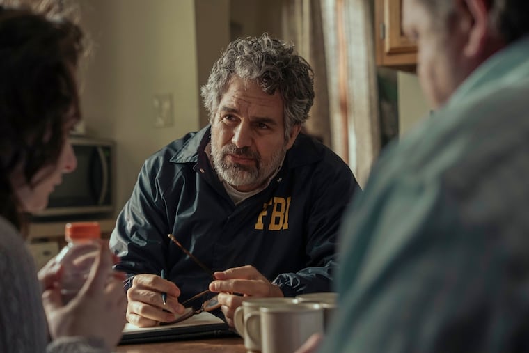 This image released by HBO shows Mark Ruffalo in a scene from "Task." (HBO via AP)