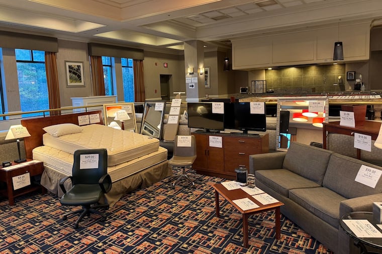 International Content Liquidations is hosting a liquidation sale at the former DoubleTree Philadelphia West hotel in Plymouth Meeting.