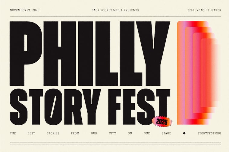 Philly Story Fest returns on Nov 21 at the Zellerbach Theatre