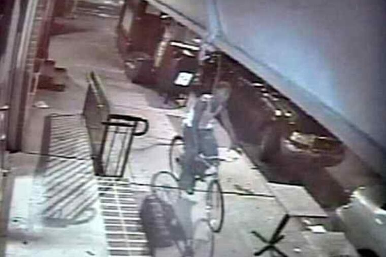 Philadelphia police released surveillance video of a man called a person of interest in the slaying of Sabina Rose O'Donnell.