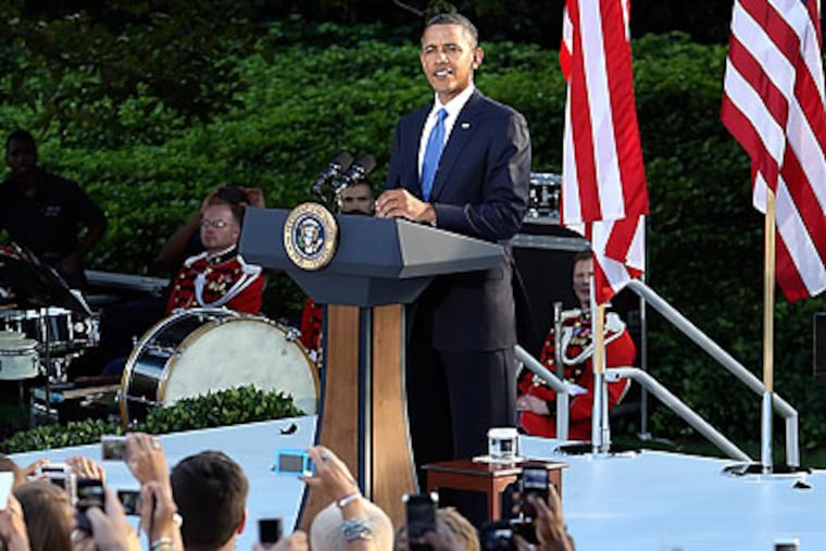 "Inside, it was pretty cool," Matt Szczur said of being praised by President Obama. (Steven M. Falk/Staff Photographer)