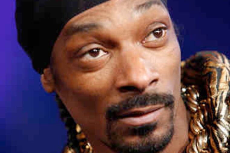 Rapper Snoop Dogg appears tonight at the Festival Pier on a bill that also includes Stephen Marley and the band Slightly Stoopid.